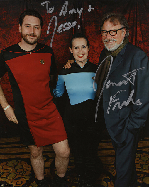 Me with Jonathan Frakes